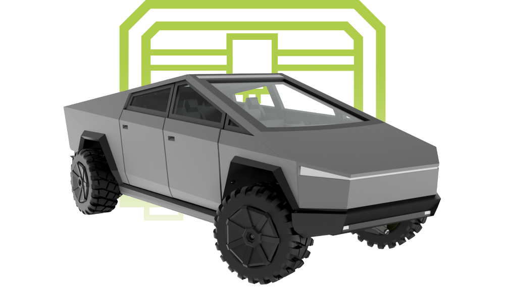 Obrázek RC Cybertruck - Vytiskni si svůj!